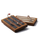 Soild Wood Jewelry Display Rack for Rings Earrings Bangle Holder Jewellery