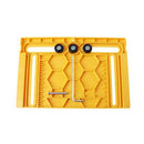 Handle Installation Measurement Tool Pull Jig and Pin Jig Shelf yellow