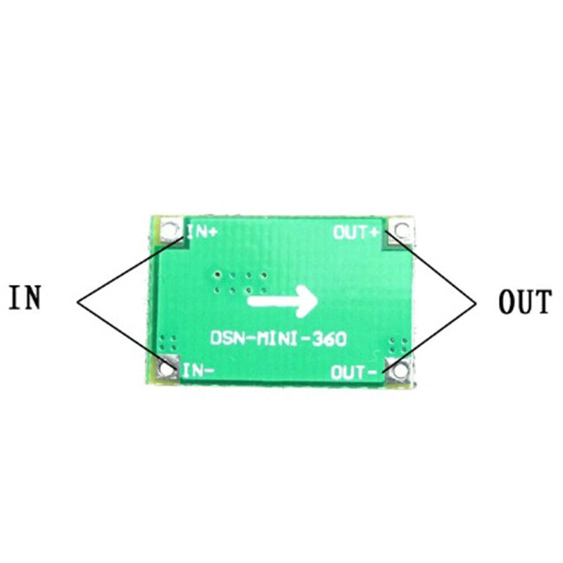 3A Mini DC-DC step down converter volt regulator 5V-23V to 3.3V 6V 9V 12V JCA Bj