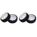 4x 1/16 Rally Tire  Car Tires Buggy Tyre Pull Rally Wheel for RC Car