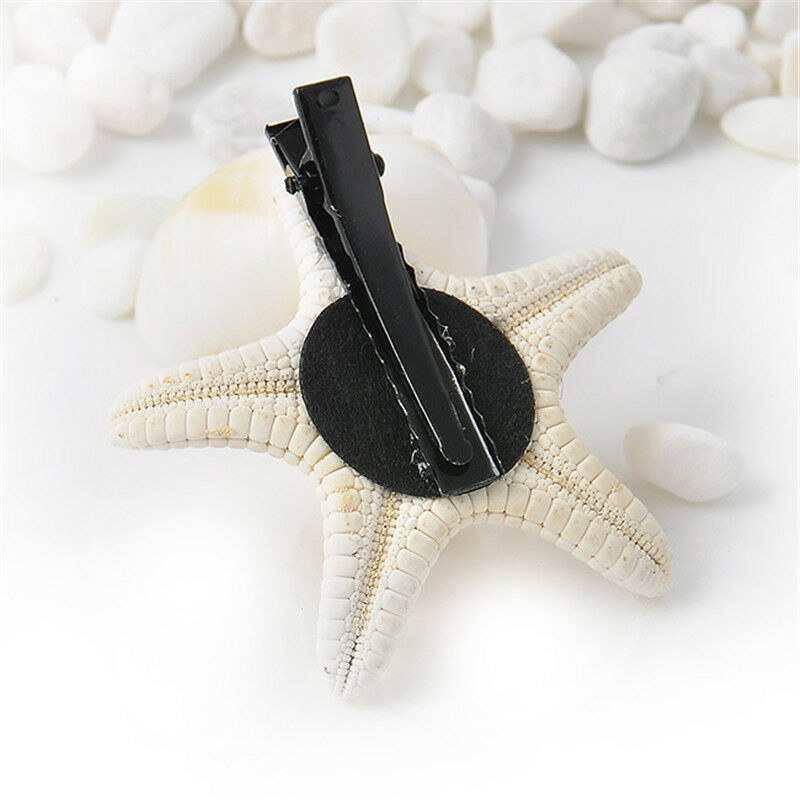 Lovely Hot Lady Girls Sweet Nice Starfish Beach Sea Star Hairpin Hair Clip one