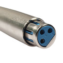 Professional 6.35mm 1/4 Inch Mono Male Plug to 3 Pin XLR Female Jack Mono Audio