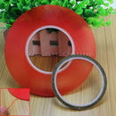 1 Roll 50mx3mm Double Sided PET Adhesive Red Sticky Tape for Phone Screen Repair