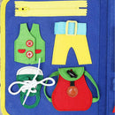 Montessori Busy Board for Toddlers Felt Fine Motor Skill Sensory Toys Education