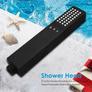 3 Outlet Modes Rotating Handheld Shower Head Pressurized Bathroom Sprinkler
