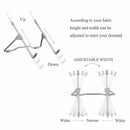 Folding Portable Laptop Stand Viewing Angle/Height Adjustable Quality Alumi