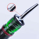 10 pcs Flow Pourer Spout Stopper Stainless Steel Liquor Spirit Wine Bottle OZ