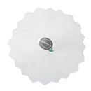 Silicone Cup Cover Transparent Heat-resistant Dustproof Reusable (Green) A