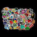 Lots 100Pcs Random Bomb Vinyl Laptop Skateboard Stickers Luggage Decals Stickers