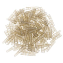 100 Pieces Durable Fishing Tool Carp Fishing Tail Rubber Tubes Cones for Saftey