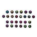 2600pcs Letter Beads Alphabet Beads for Jewelry Making Necklace Bracelets