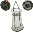 Outdoor Folding Round Fishing Net 3 Layer Nylon Fish Shrimp Net Fishing Shr O6M2