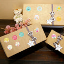 500pcs Round Handmade Stickers for Easter wedding party decoration Stickers  3C