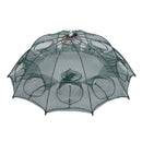 Portable Foldable 10 Sides 10 Holes Automatic Fishing Net Landing Net Trap