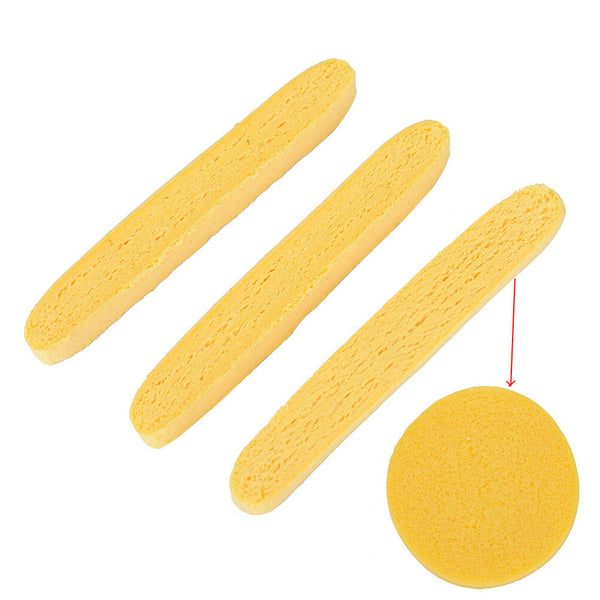 12pcs Compressed Facial Cleaning Wash Puff Sponge Stick Face Cleansing Pad so Kw