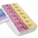 7 Day Weekly Daily Pill Box Medicine Tablet Storage Dispenser Holder Organizer K