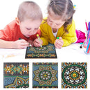 DIY Mandala Special Shaped Diamond Painting 50 Pages A5 Notebook Diary Book