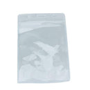 Clear Transparent Crystal Pocket Wallet ID Card Pass Badge Holder Case