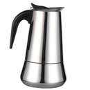 Stainless Steel Espresso Percolator Coffee Stovetop Maker Mocha Pot 6 Cups