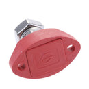 Stainless Steel Red Junction Block Single Insulated Terminal Stud 8mm
