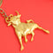 2021 Chinese Ox Year Lucky Pendant Keychain Propitious Gifts Hanging Trinket_kz