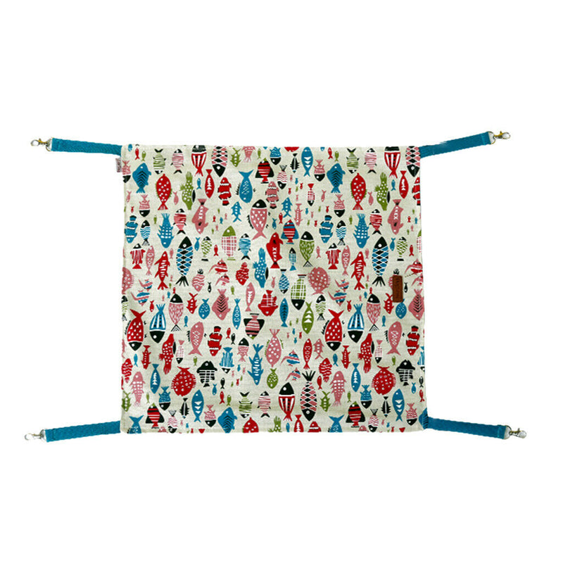 2 Pcs Hamster Cage Hanging Beds For Pet Sleeping Rabbit Cat Hammock