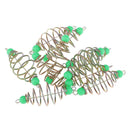 10pcs Metal Fishing Feeders Bait Thrower 5.5x2.2 cm/2.2x0.9 inch