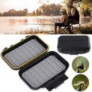 Fly Fishing Box Foam Double Side Waterproof Flies Lures Storage