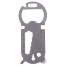 11 In 1 Multi-Function EDC Tool Card Creative Bottle Opener KeychainJR