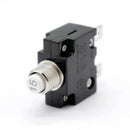 Screw Push Button Circuit Breaker for 12V 24V 50V Volts DC or 120V-240V AC 15A