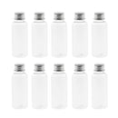 10 Pcs Lab Supplies Liquid Sample Plastic Bottles - Collection Vials - Clear