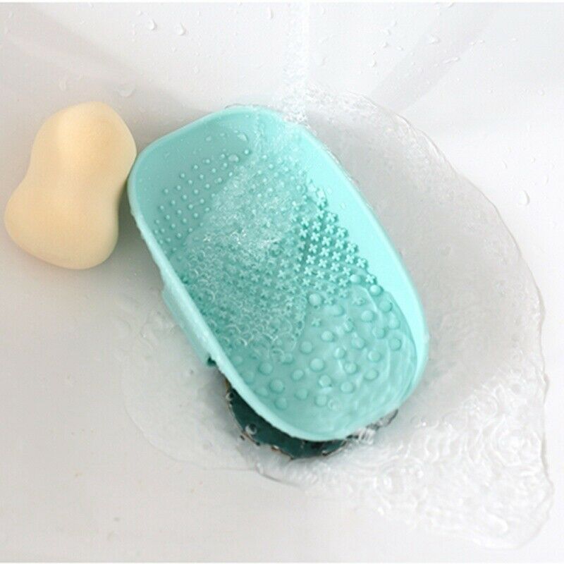 Green Brush Cleaner Cosmetic Make Up Washing Brush Gel Cleaning Mat Foundat L8Y4