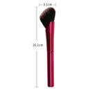 Small Oblique Head Blush Brush Loose Powder Rouge Brush Aluminum Tube Seaml S4J3