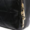 Handbag Chain Shoulder Lady Messenger Bag Candy Color Crossbody(Black)