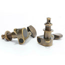 6pcs Copper Acoustic Guitar Tuning Pegs Tuners Head (Bronze)(3R 3L) A