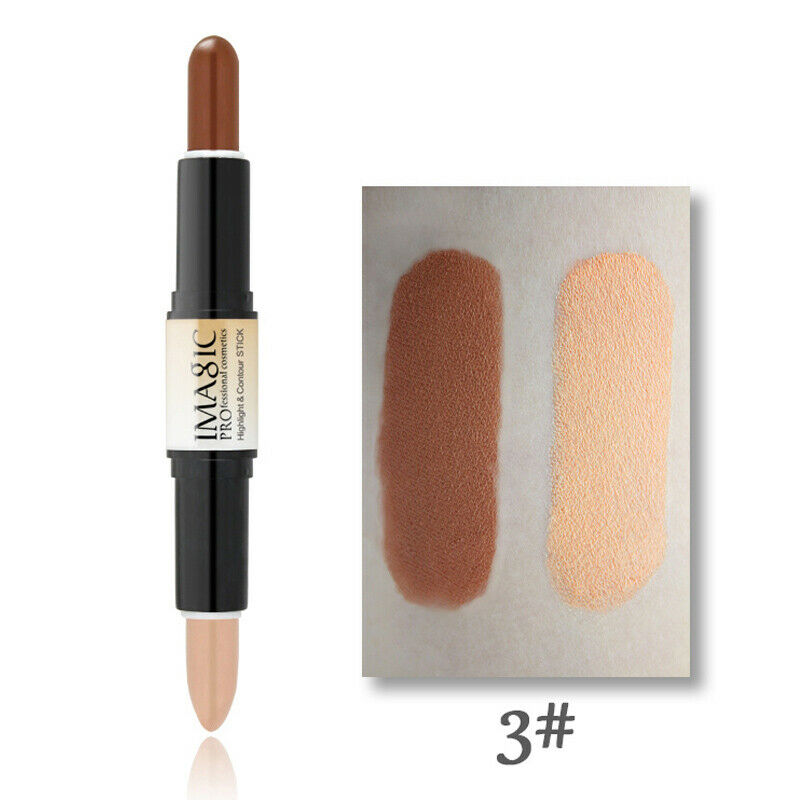 Imagic Makeup Creamy Double-Ended 2In1 Contour Stick Contouring Highlighter O8W6