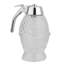 5.75in/14.5cm Acrylic 1Cup Bee Hive Honey Syrup Dispenser Jar With Stand
