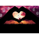 5D DIY Full Drill Diamond Painting Heart Embroidery Mosaic Craft Kits Decor
