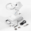3X 4.5X Welding Magnifying Glass LED Loupe Magnifier Alligator Clip Holder A