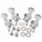 tuner for ukulele (chrome tuners with fixing screws tuner