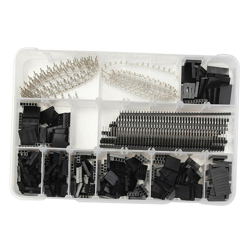 2.54mm Dupont Connector Kit Electronics Assorted Kit Parts Accessories
