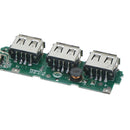 3 USB power bank charger circuit board 18650 Li-ion case shell diy ki3cB