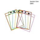 Creative Rewritable File Bag Document Bag Folder Stationery Filing Producti U4T8