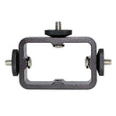 Three-Position Bracket Mobile Phone Holder Camera Clamps Easy to Use Black