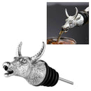 3pcs Animal Head-Wine Pourer Spout,Wine Bottle Stopper for Bar Tools