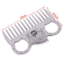 1PC Horse Comb Aluminum Alloy Horse Cleaning Tool Comb Mane Tail Pulling Co&+