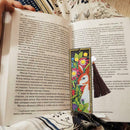 DIY Special Shaped Diamond Painting Leather Tassel Bookmark Creative Gift