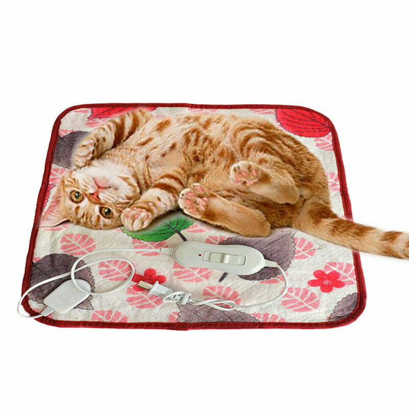 Pet Dog Cat Warm Electric-Heat Heated Pad Blanket Mat ss Bed Winter For Dog M4P0