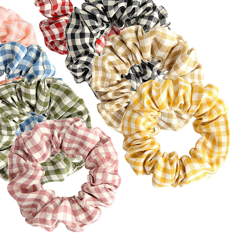 8x Women Hair Scrunchie Pony Tail Holder Rope Scrunchy Hairband Accessories