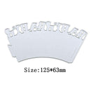 DIY Baby Letters Shape Cutting Dies Scrapbooking Embossing Metal Paper Card
